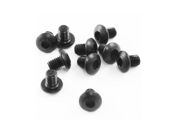 SWORKz Linsenkopfschraube Inbus M3x4mm (10)